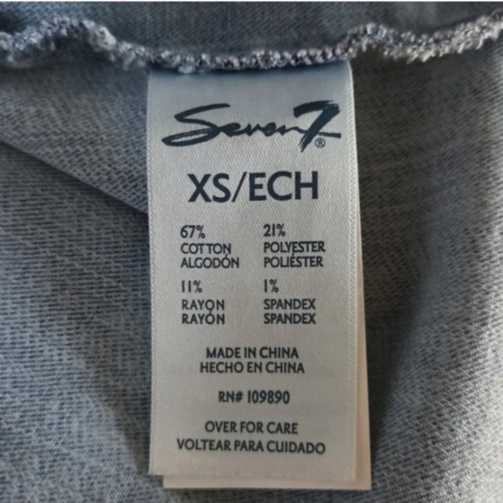 Seven7 Light Blue Denim Jacket NEW - Picture 5 of 6